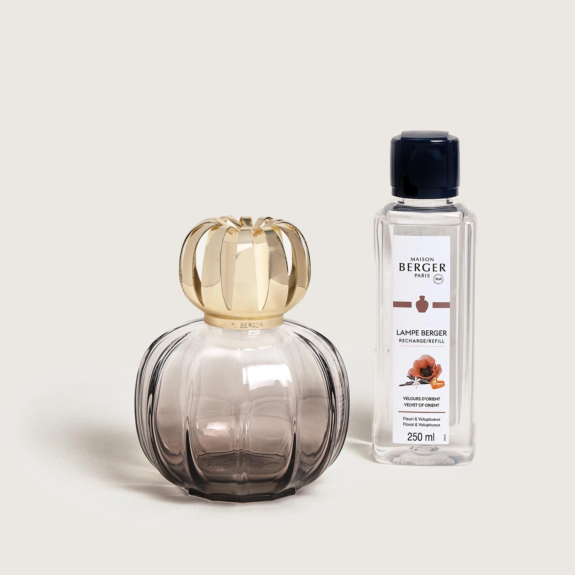 Grey Corali Lamp Berger Gift Set