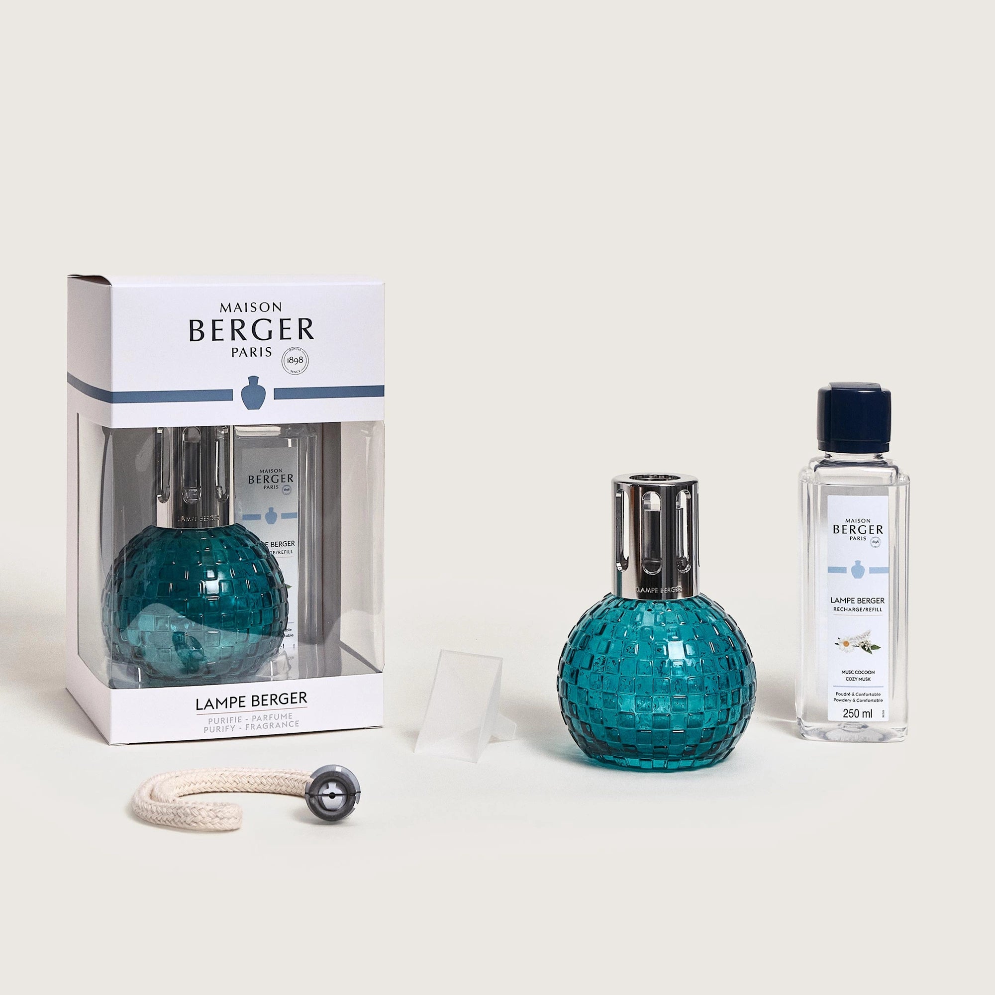 Green Disco Lamp Berger Gift Set