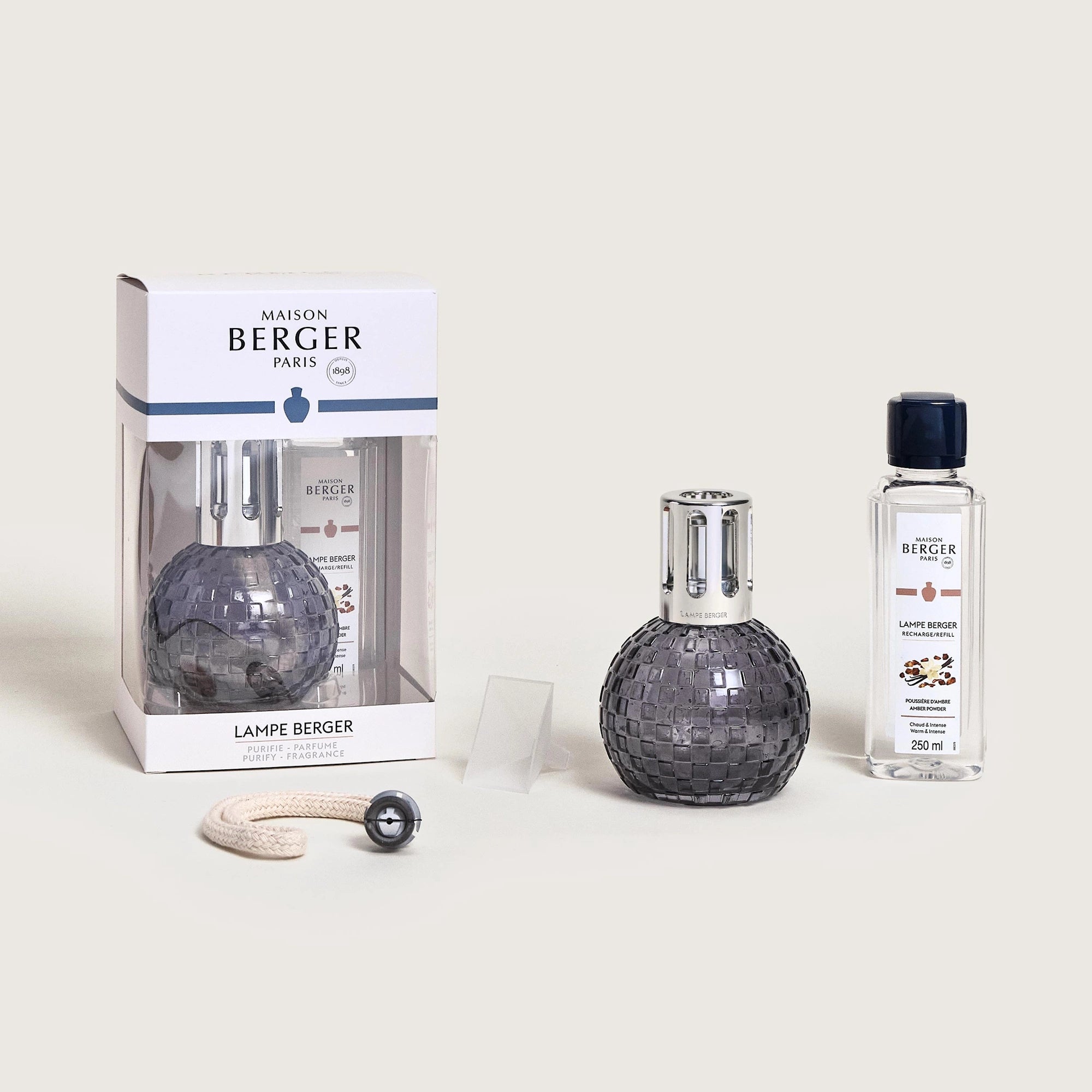 Grey Disco Lamp Berger Gift Set