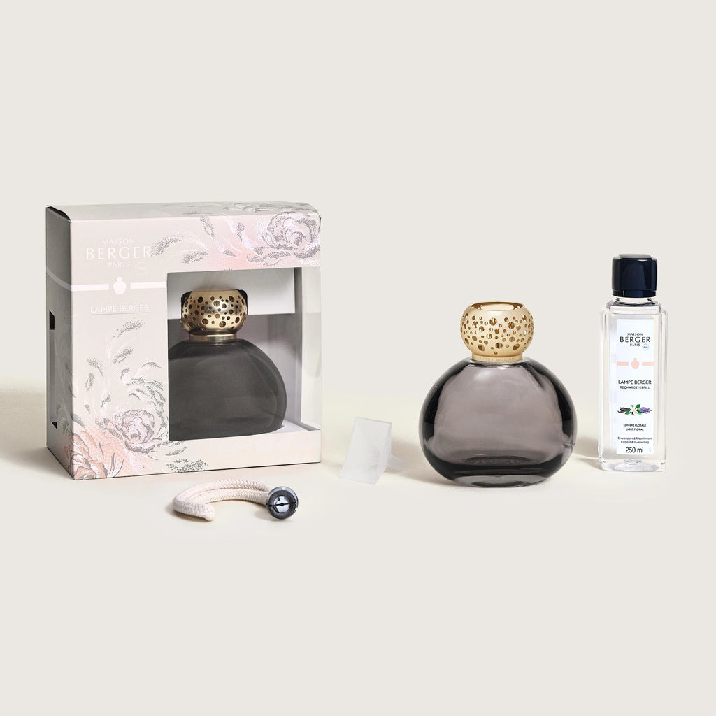 Black Ophelia Lamp Berger Gift Set