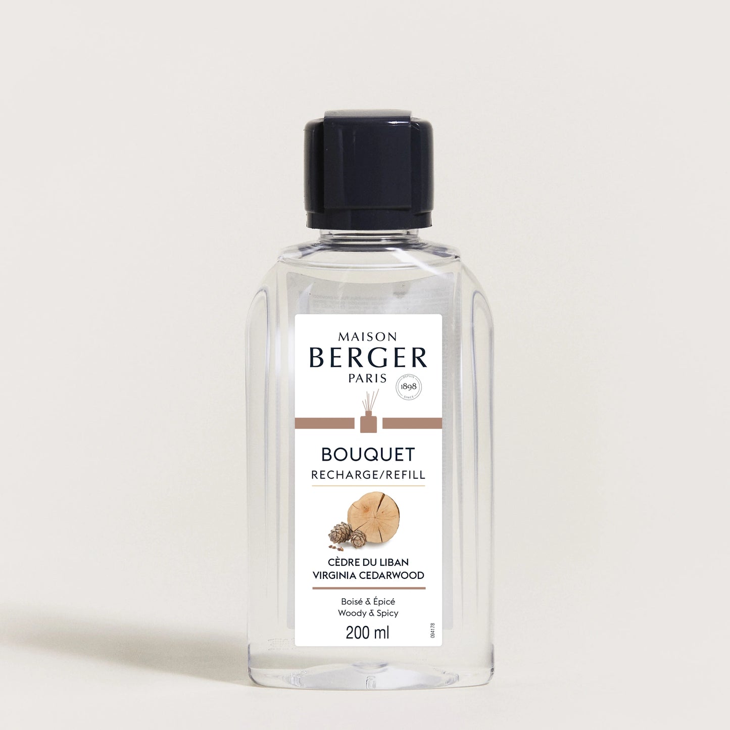 Virginia Cedarwood Bouquet Refill 200ml - Maison Berger Paris