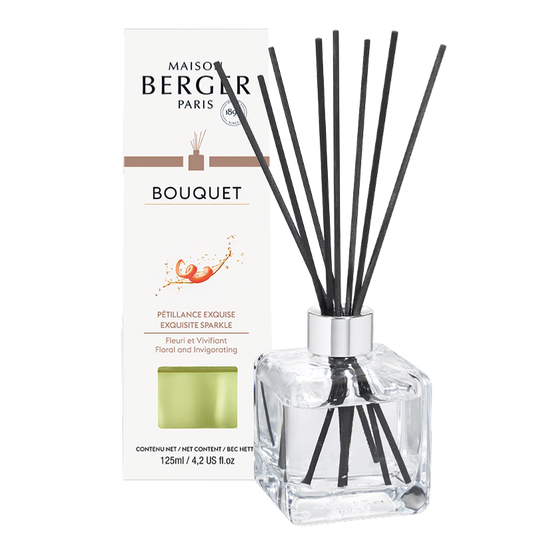 Exquisite Sparkle Clear Cube Scented Bouquet Diffuser