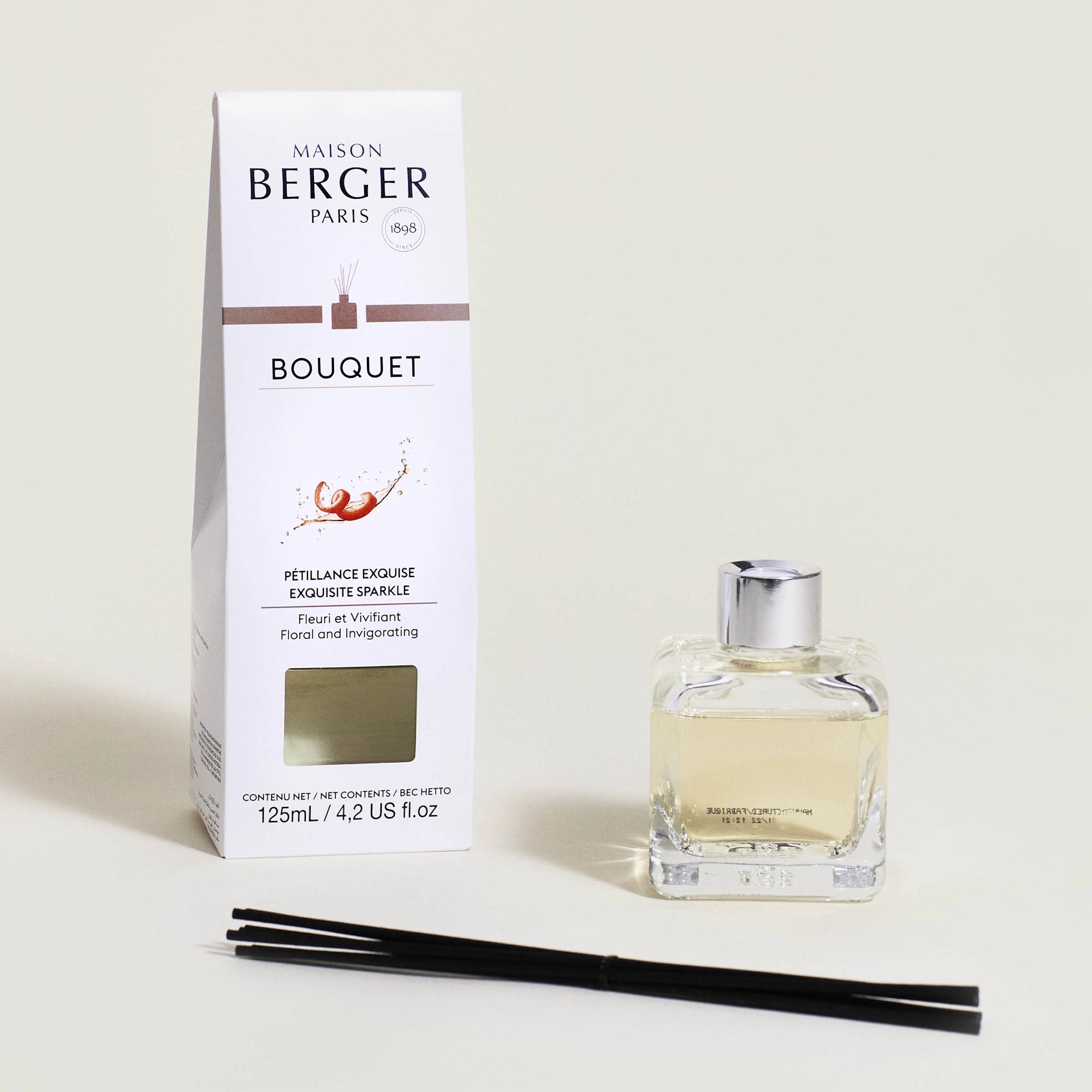 Exquisite Sparkle Clear Cube Scented Bouquet Diffuser