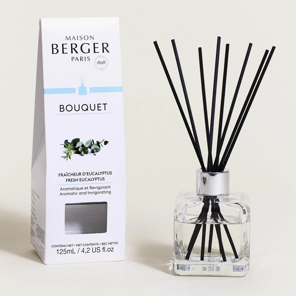 Fresh Eucalyptus Clear Cube Scented Bouquet