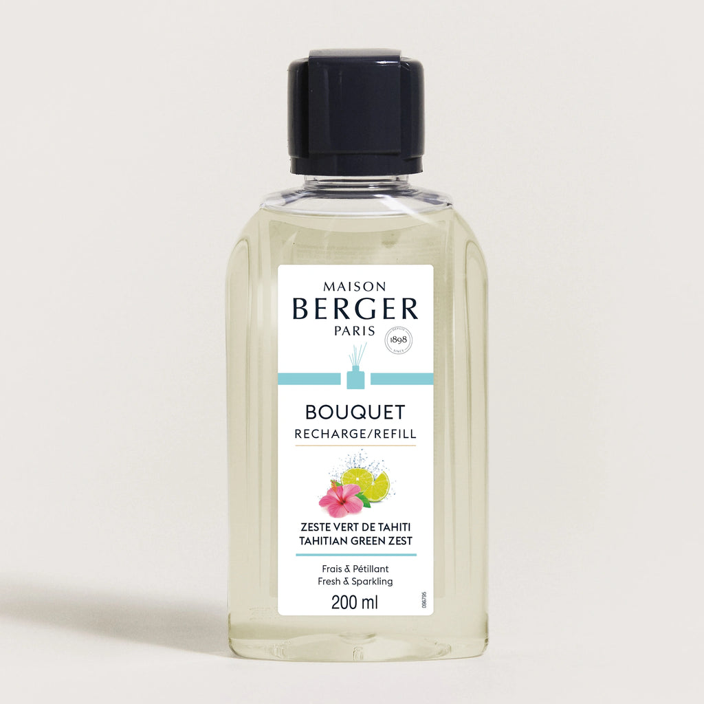 Tahitian Green Zest Bouquet Refill 200ml - Maison Berger Paris