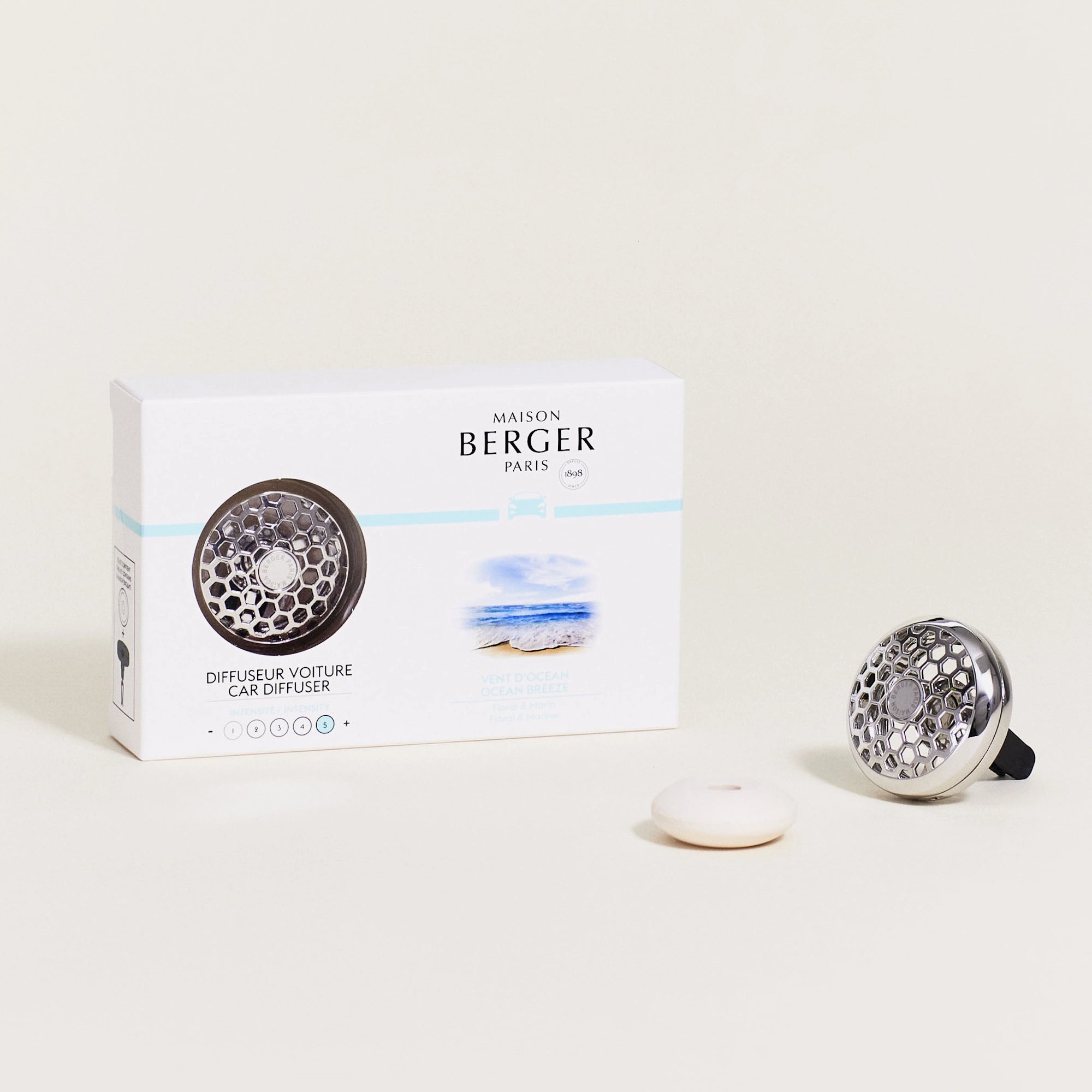 Ocean Breeze Car Diffuser Gift Set