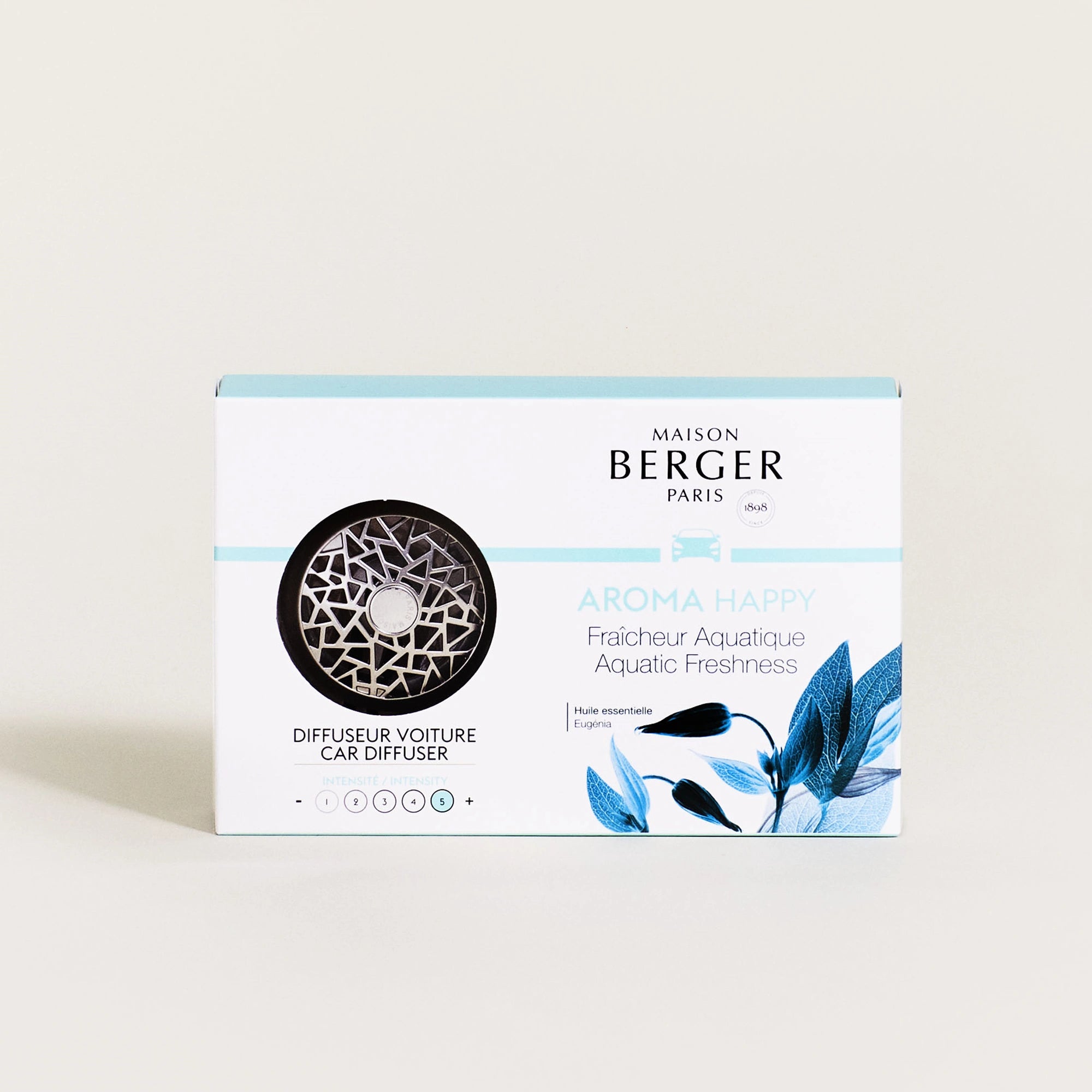 Aroma Happy Aquatic Freshness Car Diffuser Gift Set