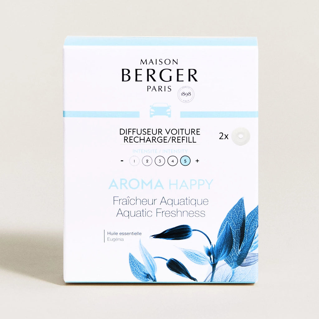 Aroma Happy Aquatic Freshness Car Diffuser refills