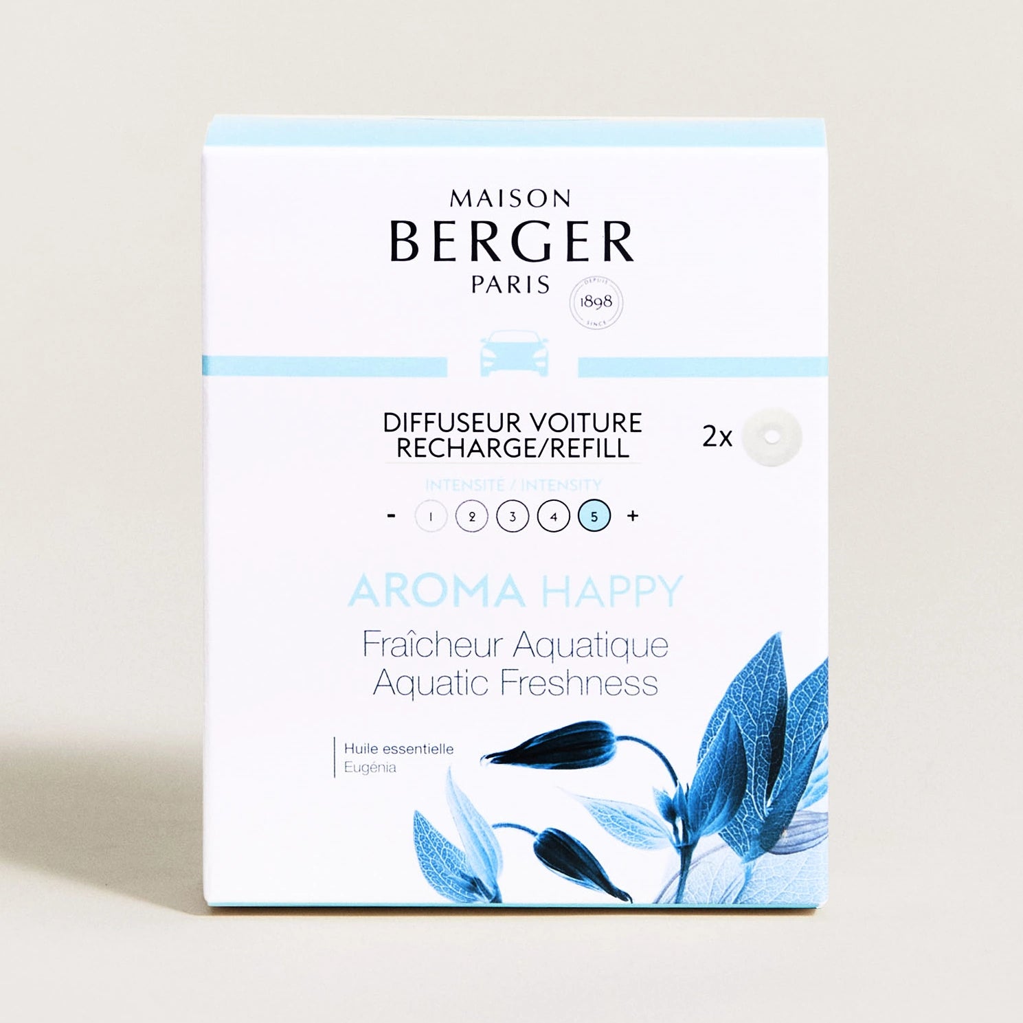 Aroma Happy Aquatic Freshness Car Diffuser refills