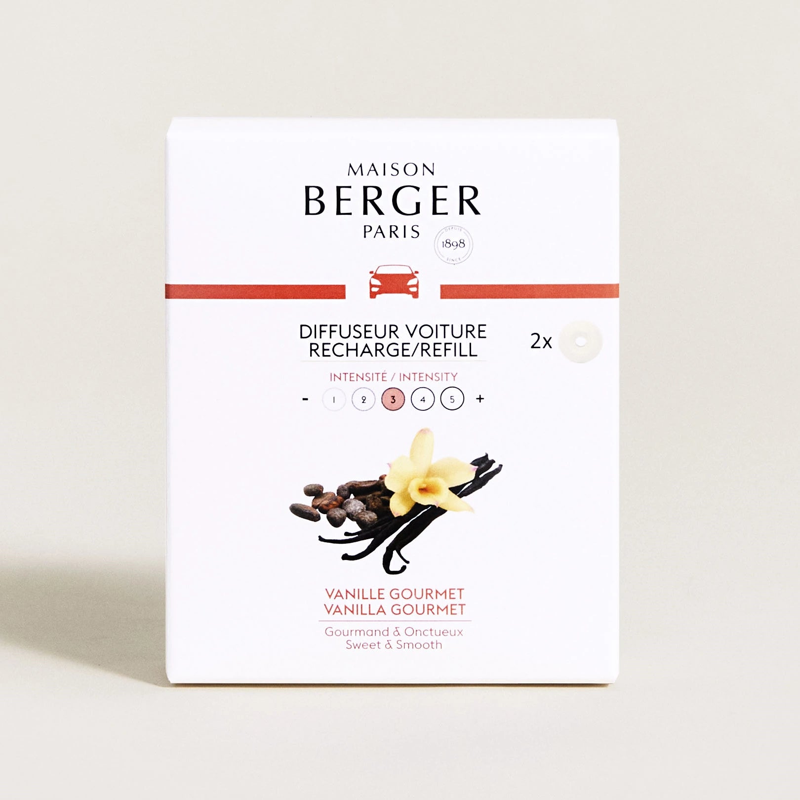 Vanilla Gourmet Car Diffuser Refills