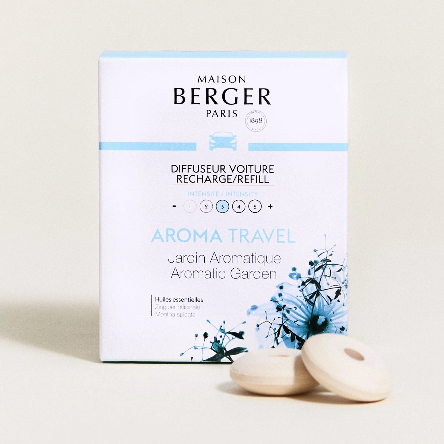 Aroma Travel Aromatic Garden Car Diffuser Refill