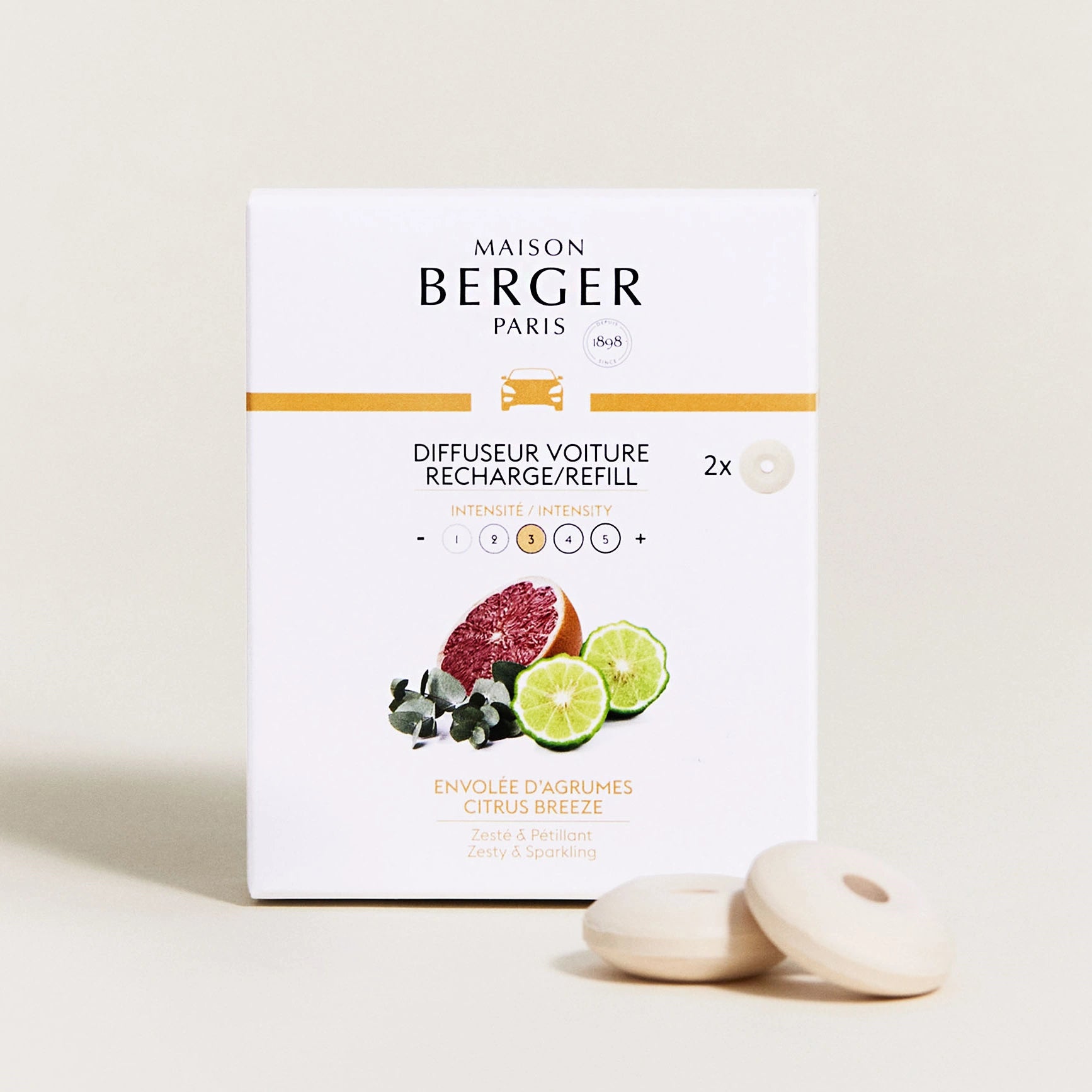 Citrus Breeze Car Diffuser Refill