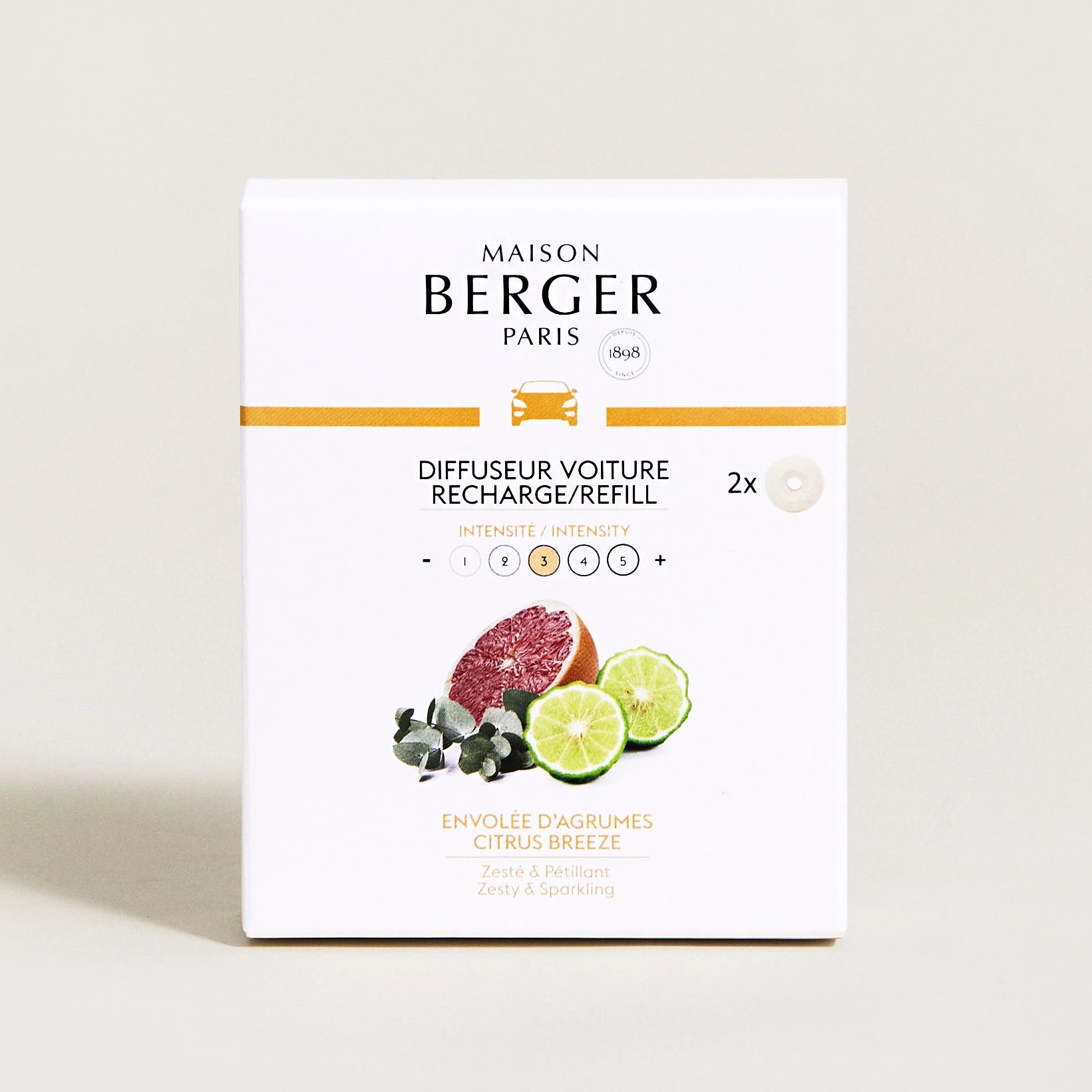 Citrus Breeze Car Diffuser Refill
