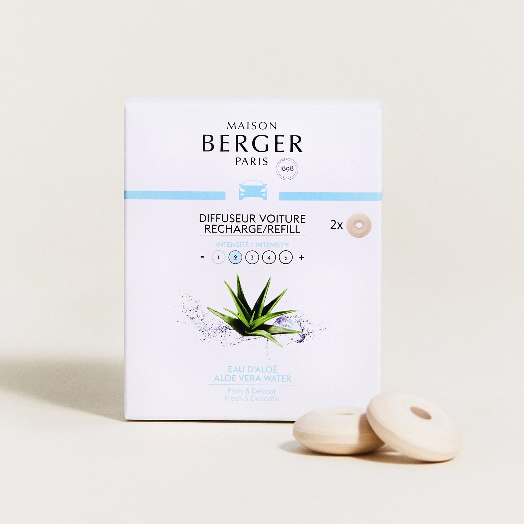 Aloe Vera Water Car Diffuser Refills