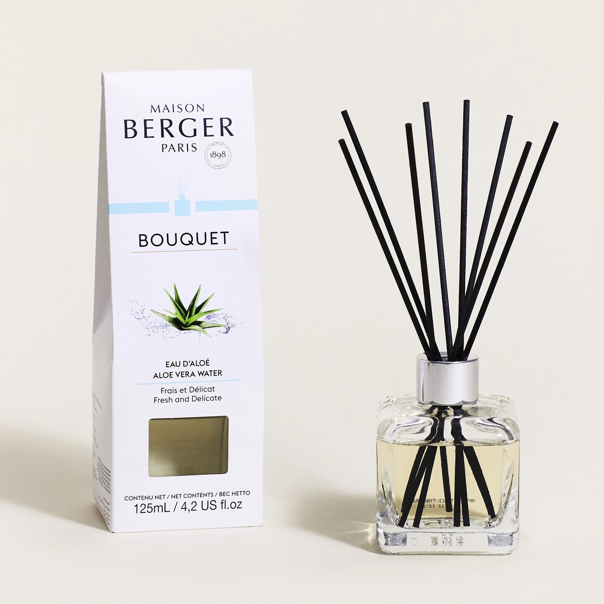 Aloe Vera Water Clear Cube Scented Bouquet Diffuser – Bubbles Showers ...