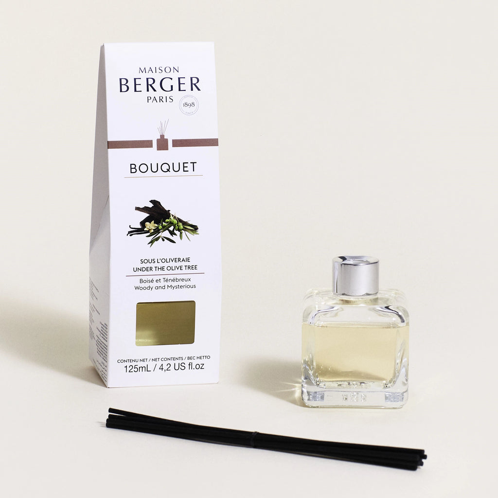 Under the Olive Tree Clear Cube Scented Bouquet Diffuser