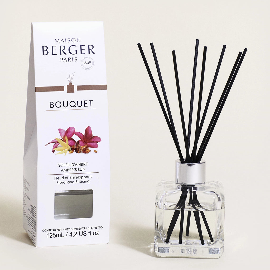 Amber's Sun Clear Cube Scented Bouquet