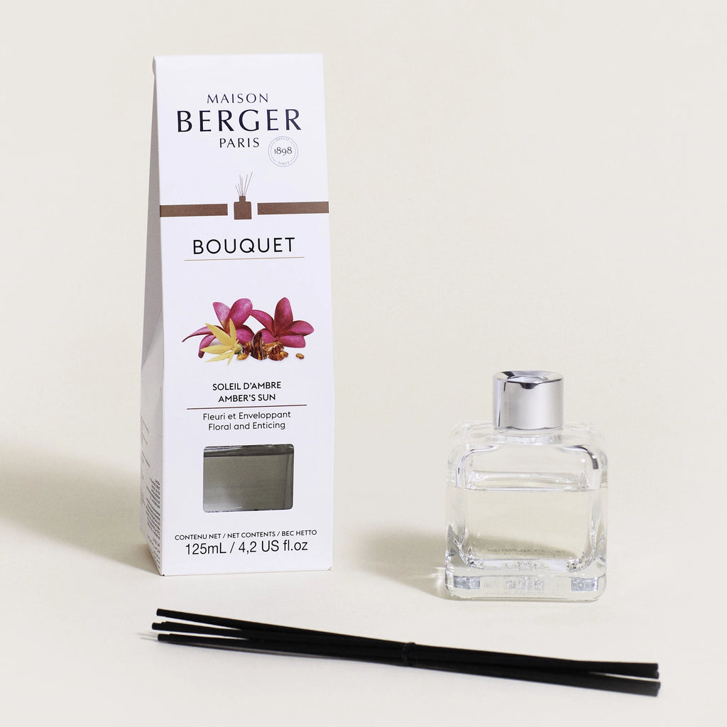 Amber's Sun Clear Cube Scented Bouquet