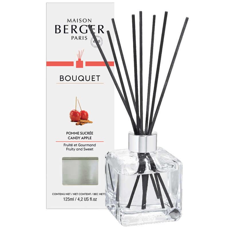 Candy Apple Clear Cube Scented Bouquet Diffuser