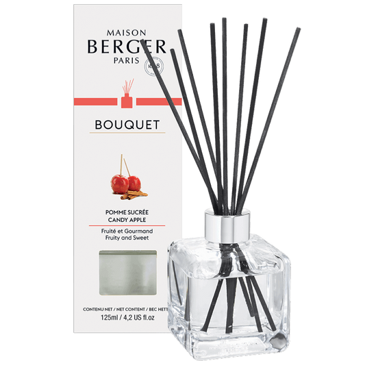 Candy Apple Clear Cube Scented Bouquet Diffuser