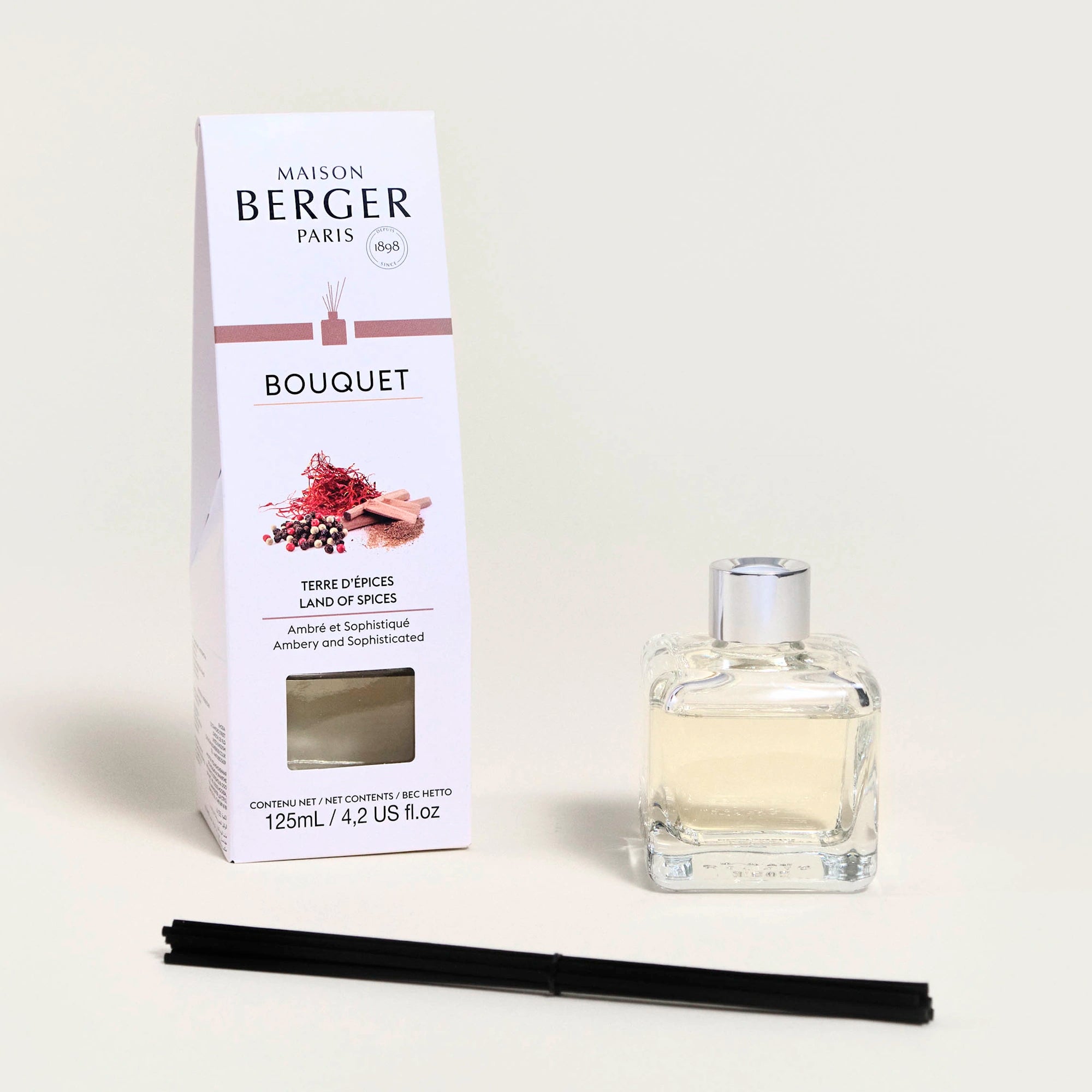Land of Spices Clear Cube Scented Bouquet