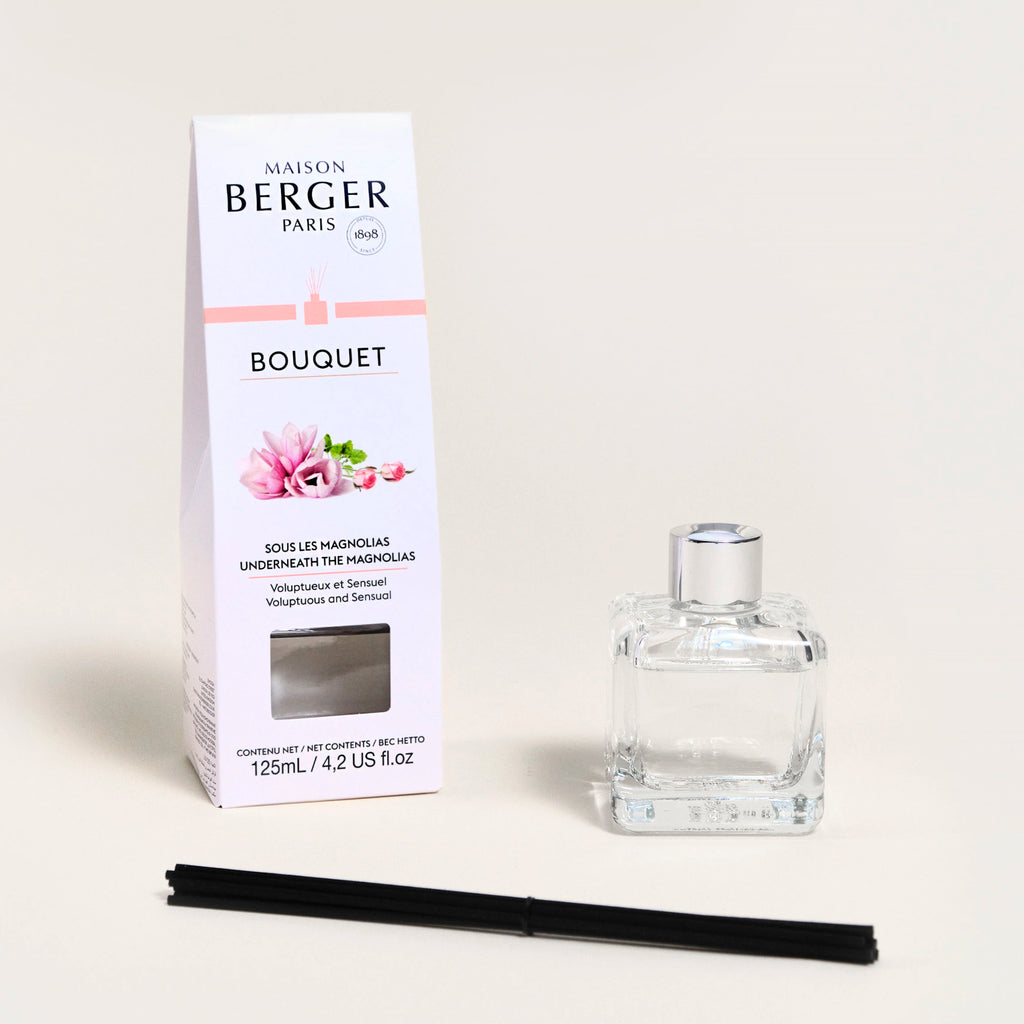 Underneath the Magnolias Clear Cube Scented Bouquet