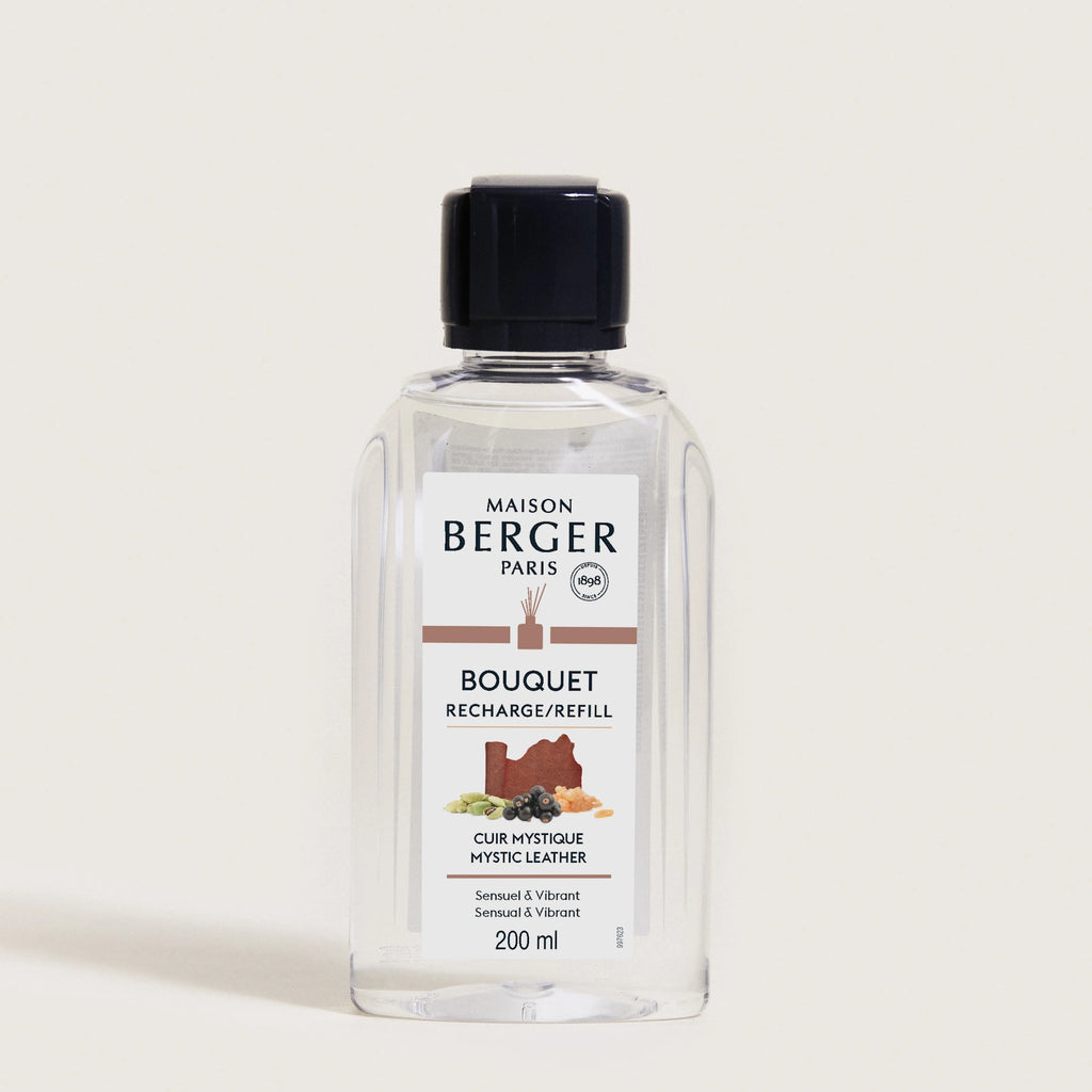 Mystic Leather Bouquet Refill 200ml - Maison Berger Paris