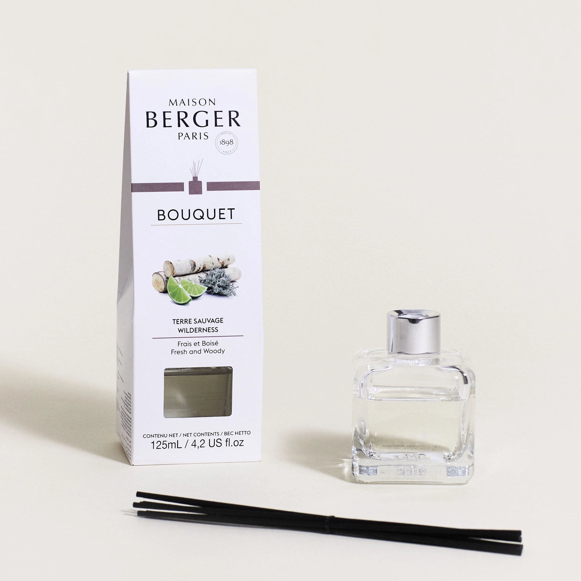 Wilderness Clear Cube Scented Bouquet Diffuser