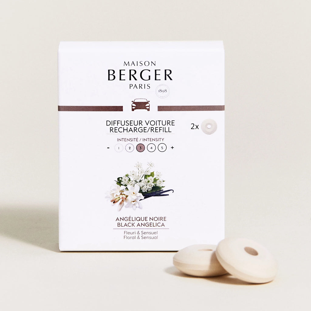Black Angelica Car Diffuser Refills