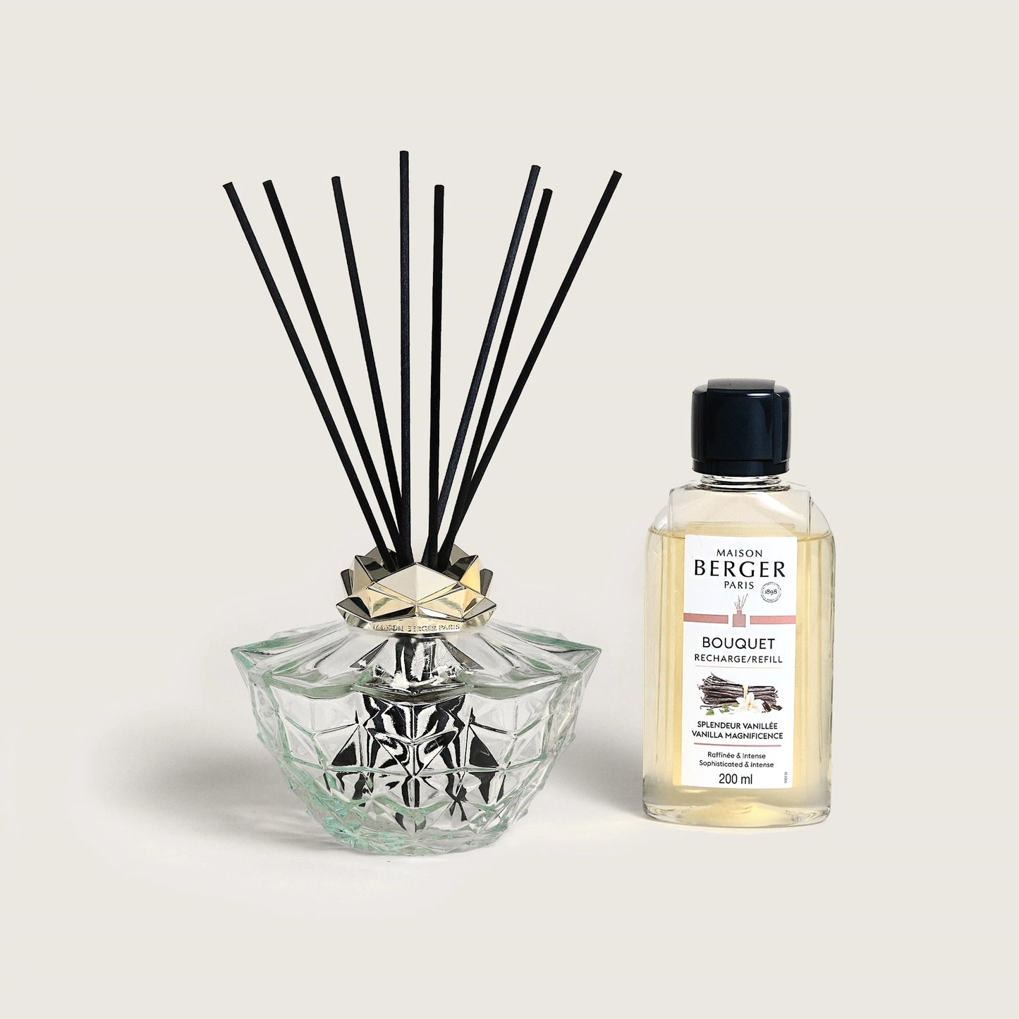 Transparent Kali Scented Bouquet Diffuser Gift Set