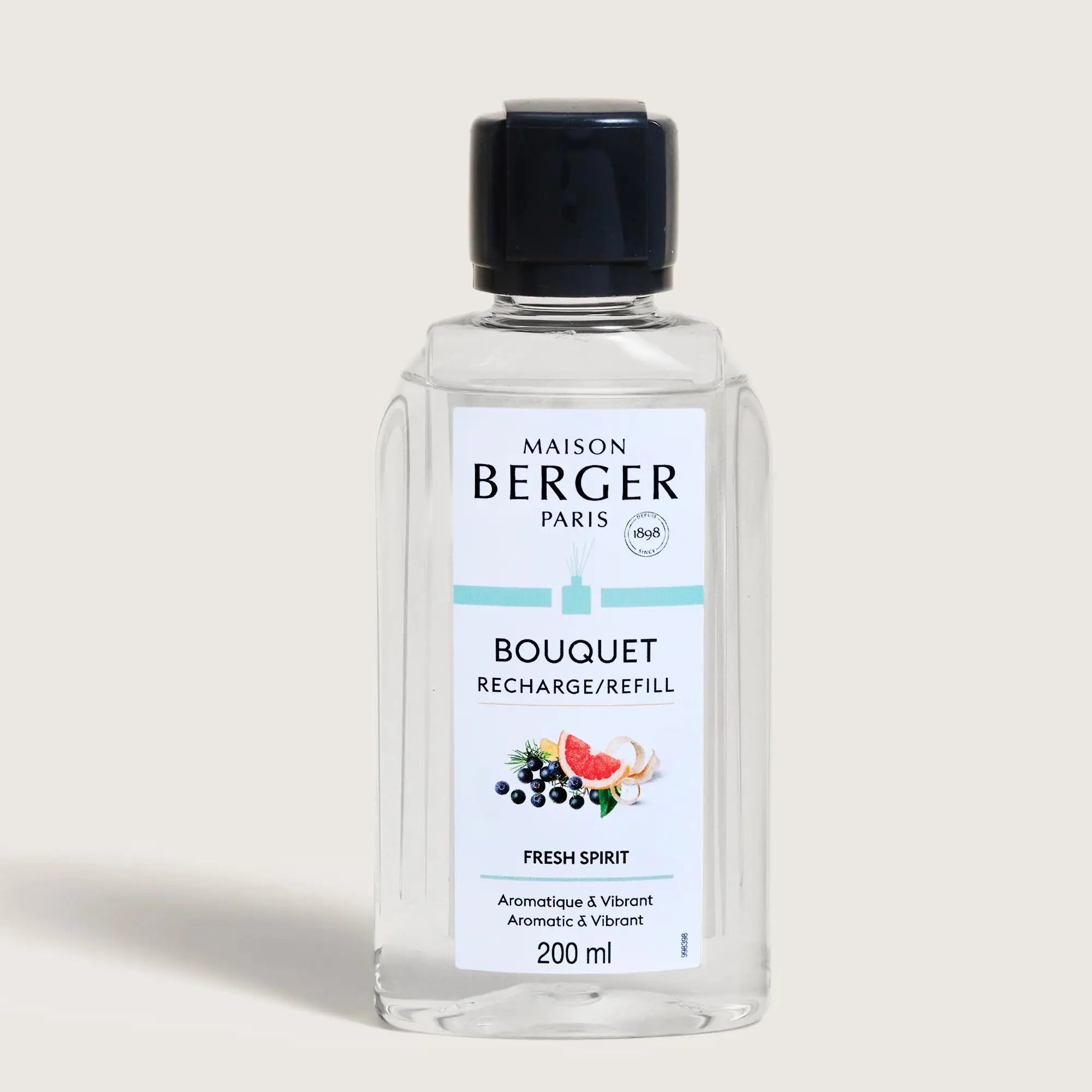 Fresh Spirit Scented Bouquet Diffuser Refill 200ml - Maison Berger Paris