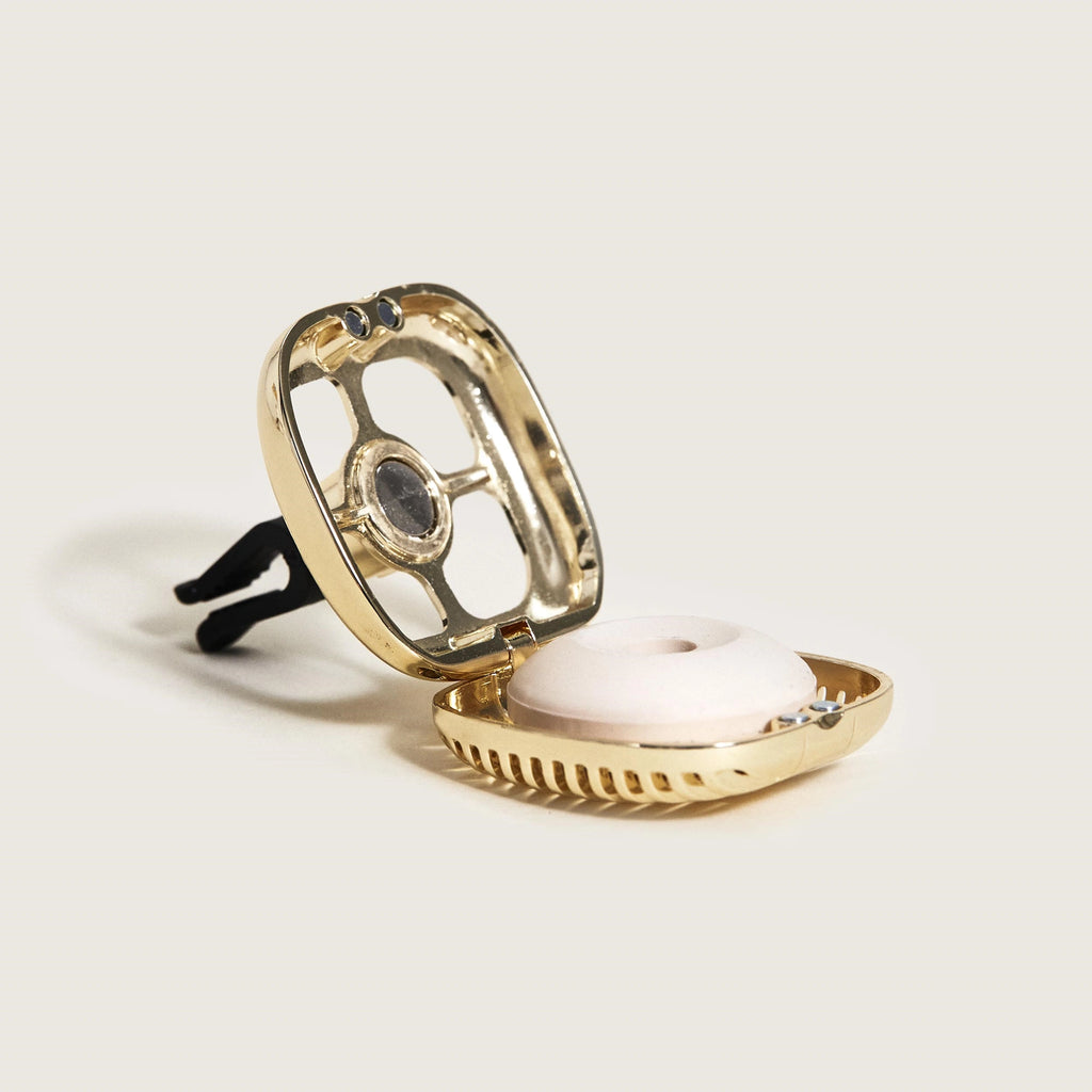 Cannelo Gold Exquisite Sparkle Car Diffuser Gift Set