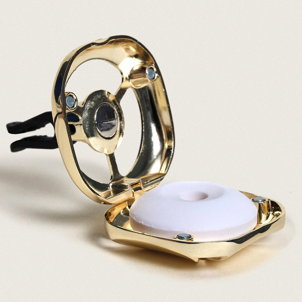 Eternity Gold Car Diffuser Lady Flower Gift Set