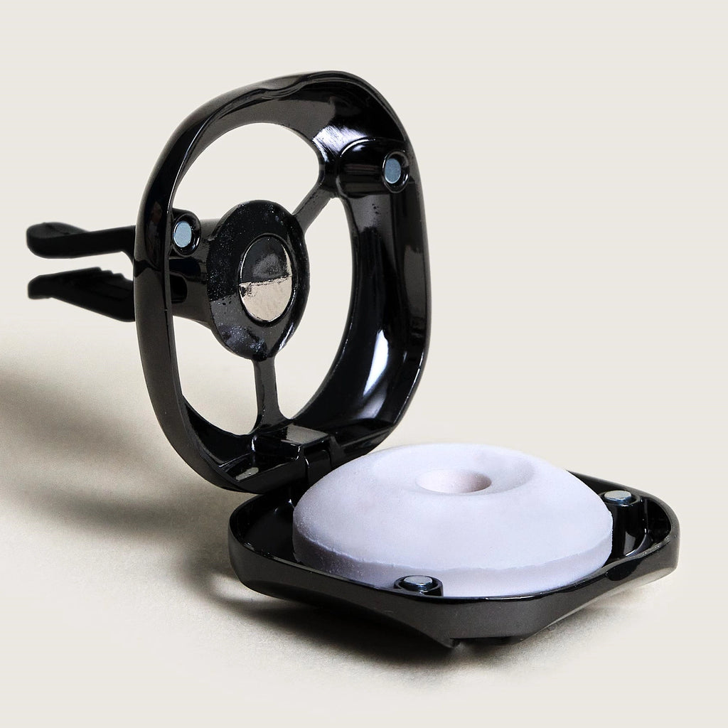 Eternity Gun Metal Car Diffuser Lady Flower Gift Set