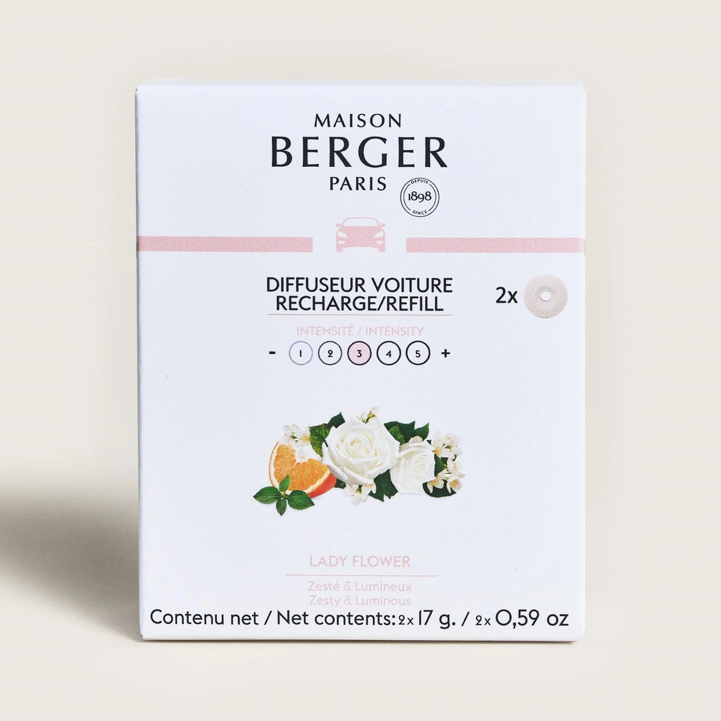 Lady Flower Car Diffuser Refills