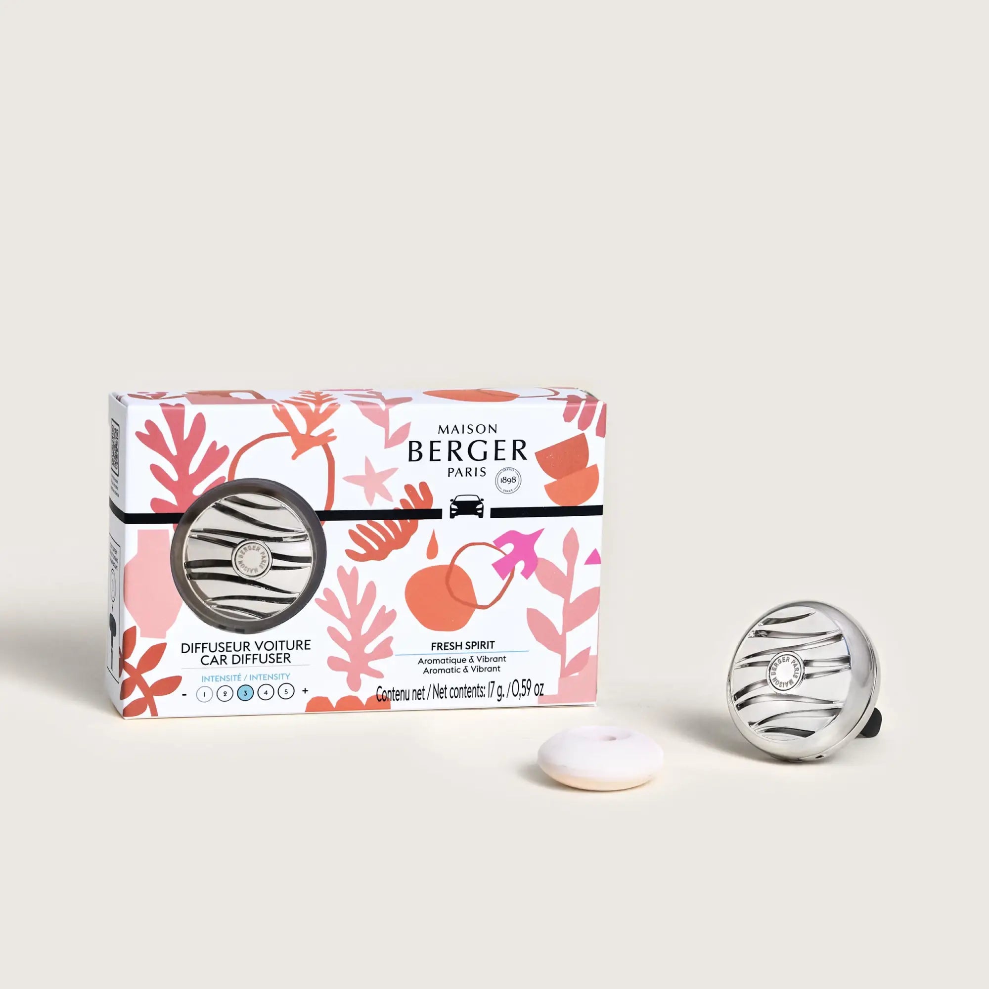 Summer Fresh Spirit Car Diffuser Gift Set