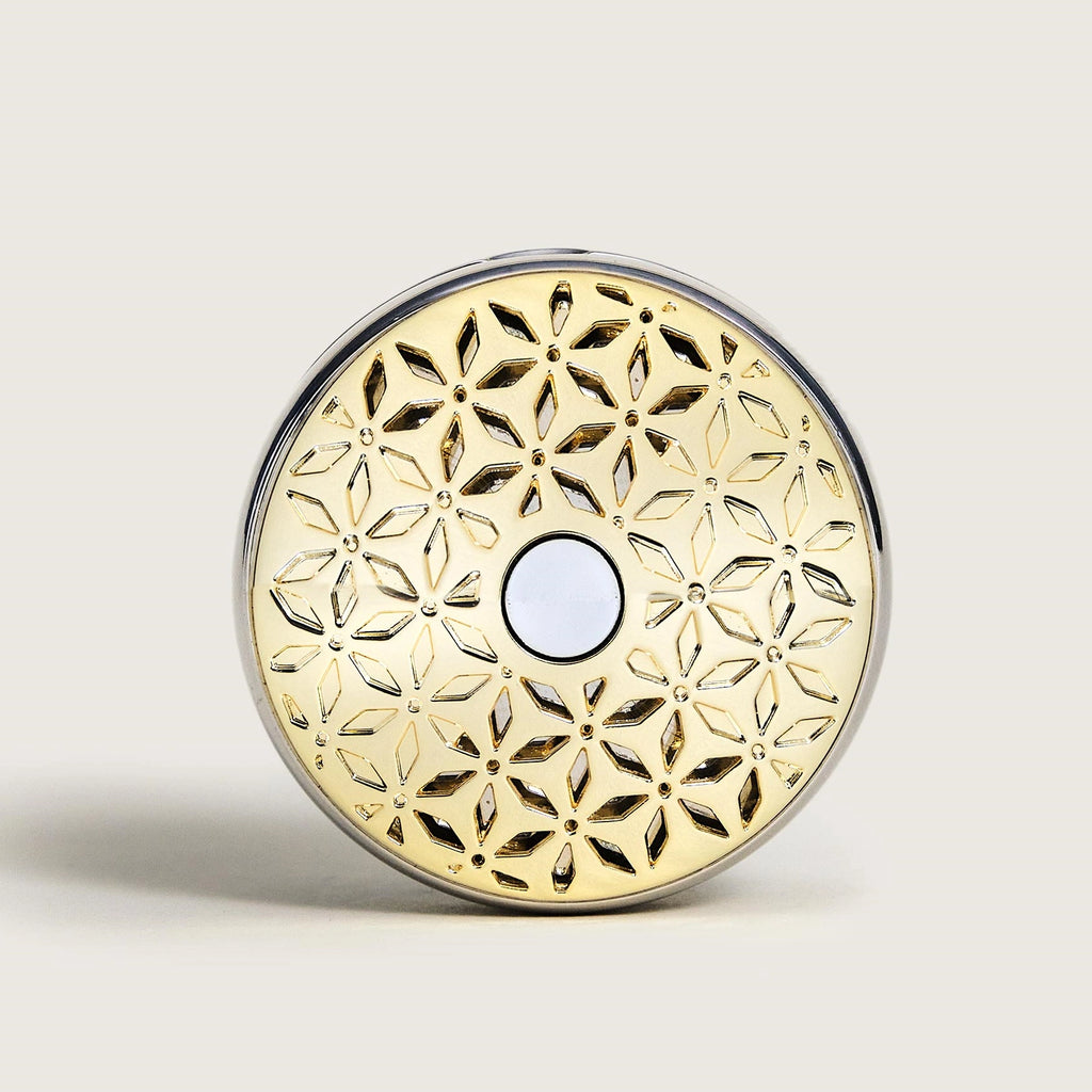 Pomelis Gold Adjustable Car Diffuser Gift Set