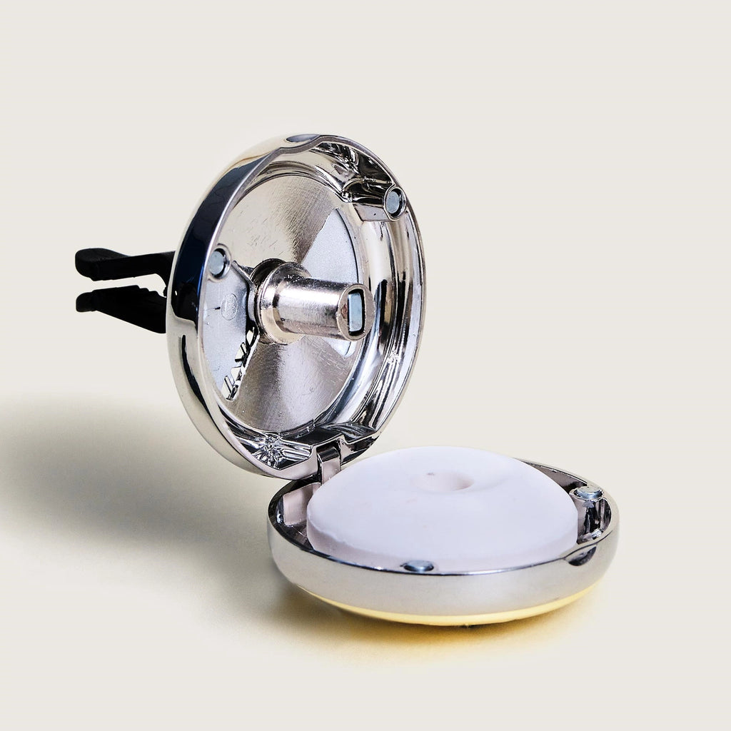 Pomelis Gold Adjustable Car Diffuser Gift Set