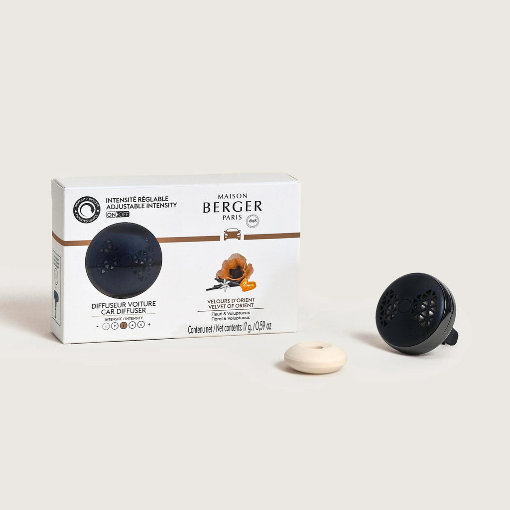 Velvet of Orient Adjustable Car Diffuser Gift Set