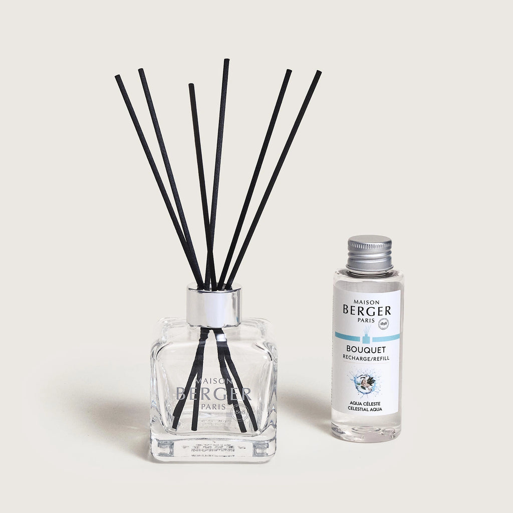 Celestial Aqua Scented Bouquet Diffuser Gift Set