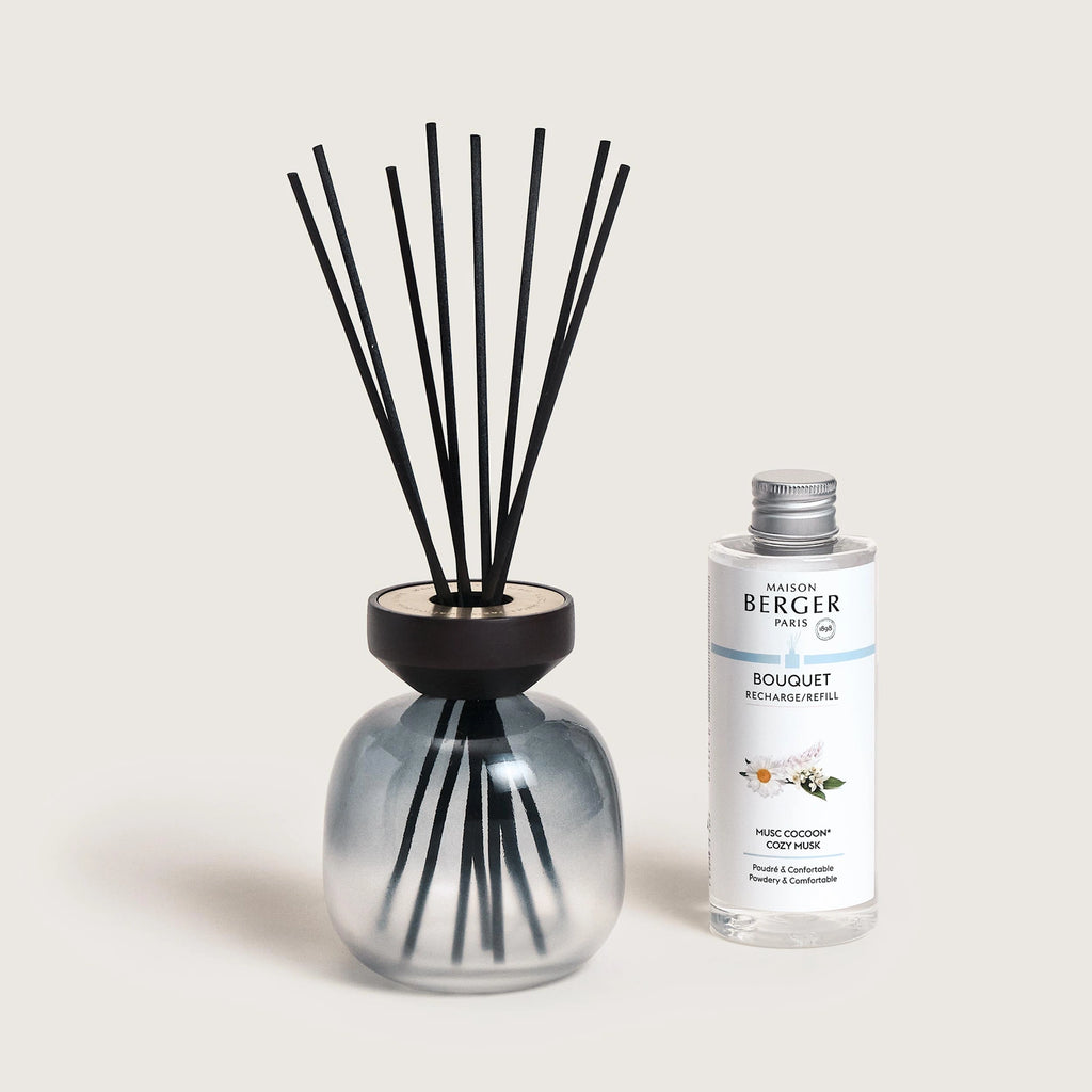 Cozy Musk Wood Scented Bouquet Diffuser Gift Set