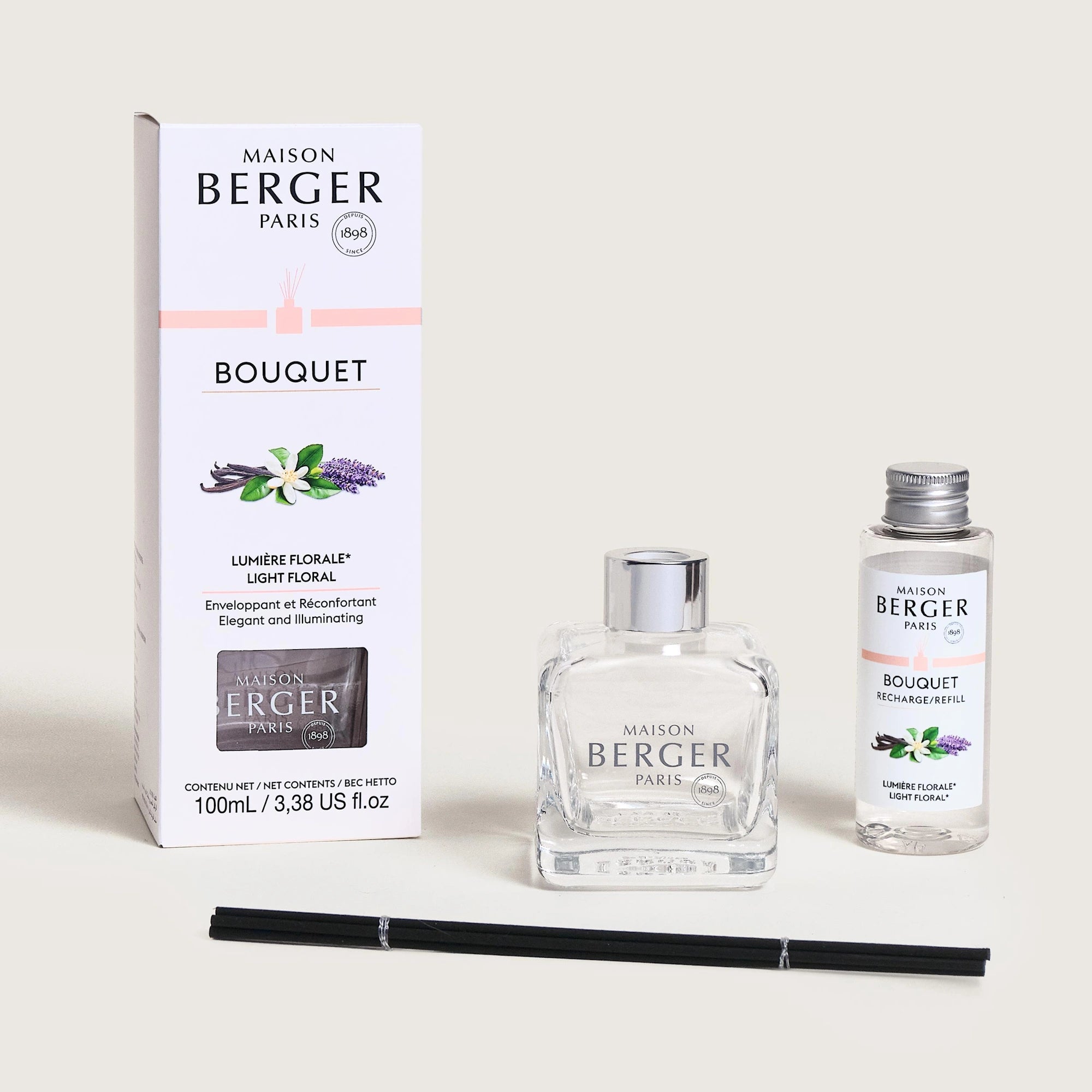 Light Floral Scented Bouquet Diffuser Gift Set