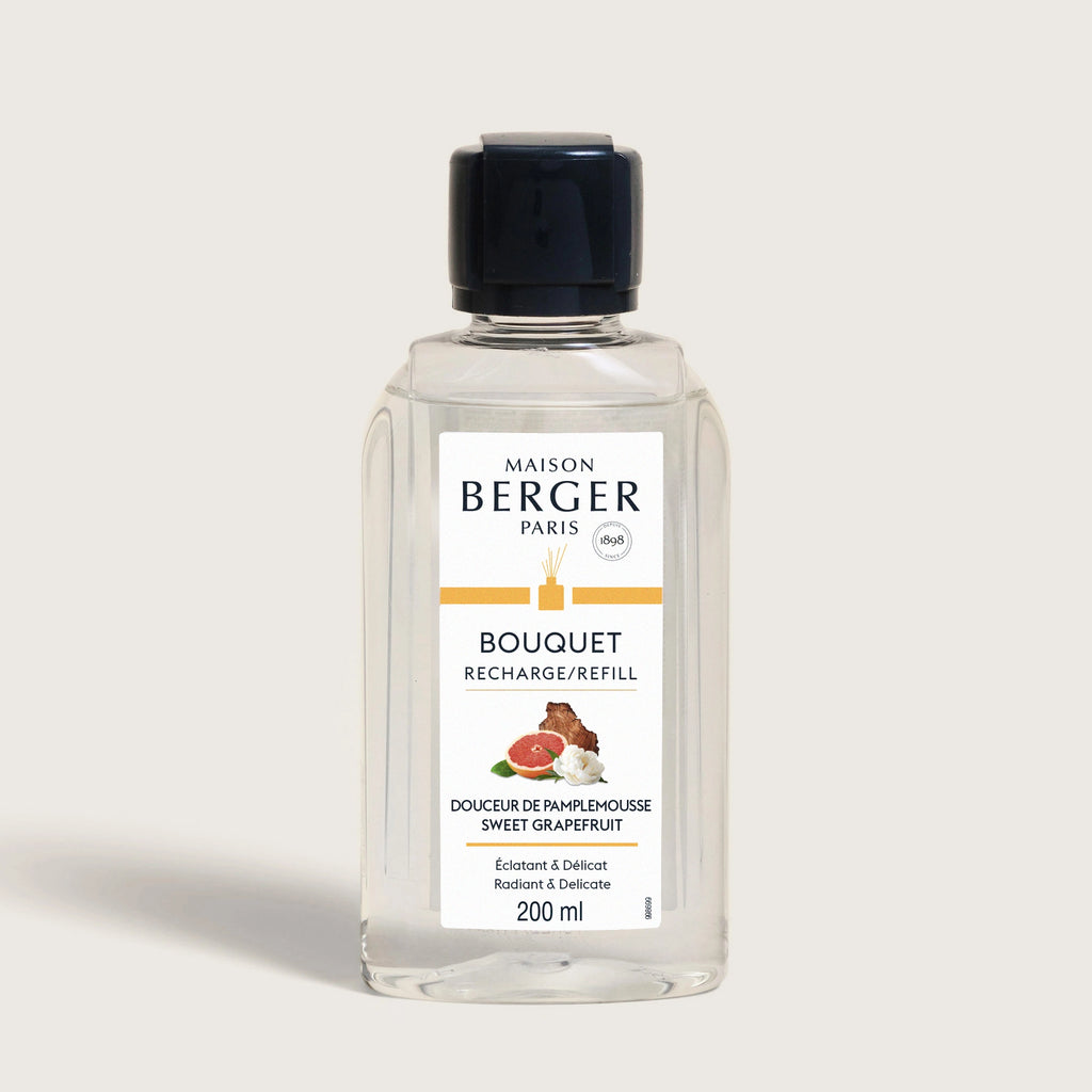 Sweet Grapefruit Scented Bouquet Diffuser Refill 200ml - Maison Berger Paris