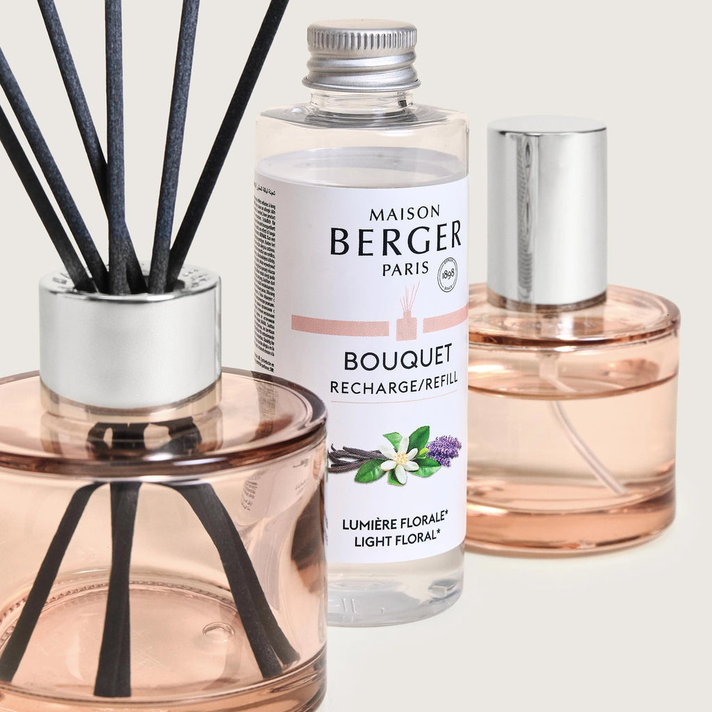 Ophelia Light Floral Mini Bouquet & Home Spray Duo Gift Set