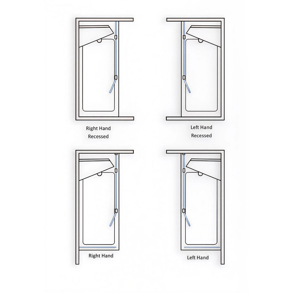 BOSI Seat Walk-In Complete Shower Enclosure