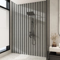 Aluvo LS Slats Grey Oak Waterproof Wall Panel