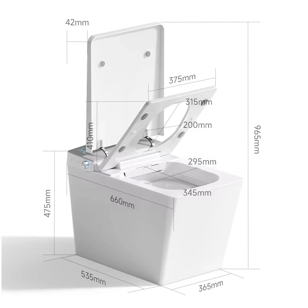Mizu Tank+ High Tech Japanese Style Smart Toilet & Bidet