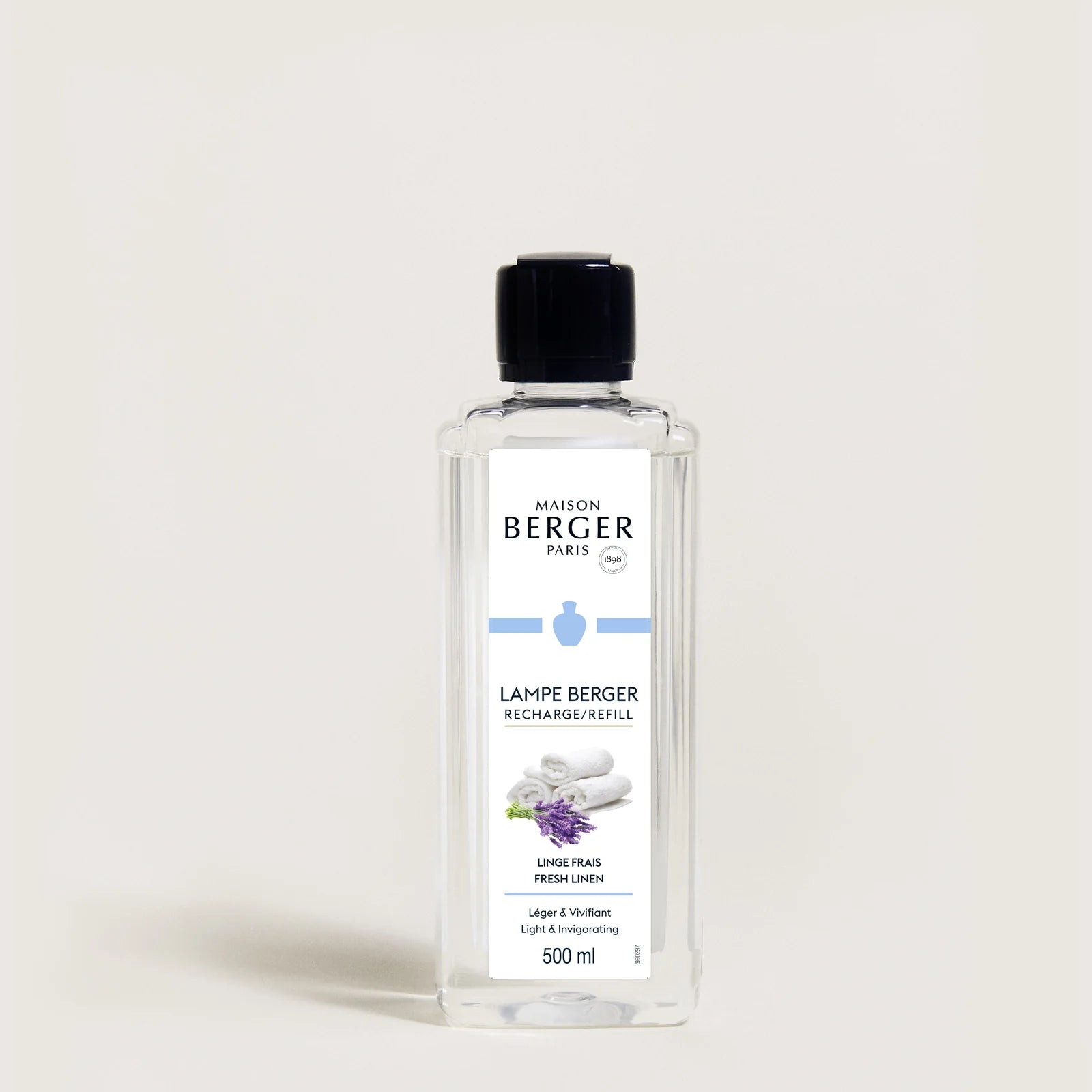 Fresh Linen Lamp Refill 500ml - Maison Berger Paris