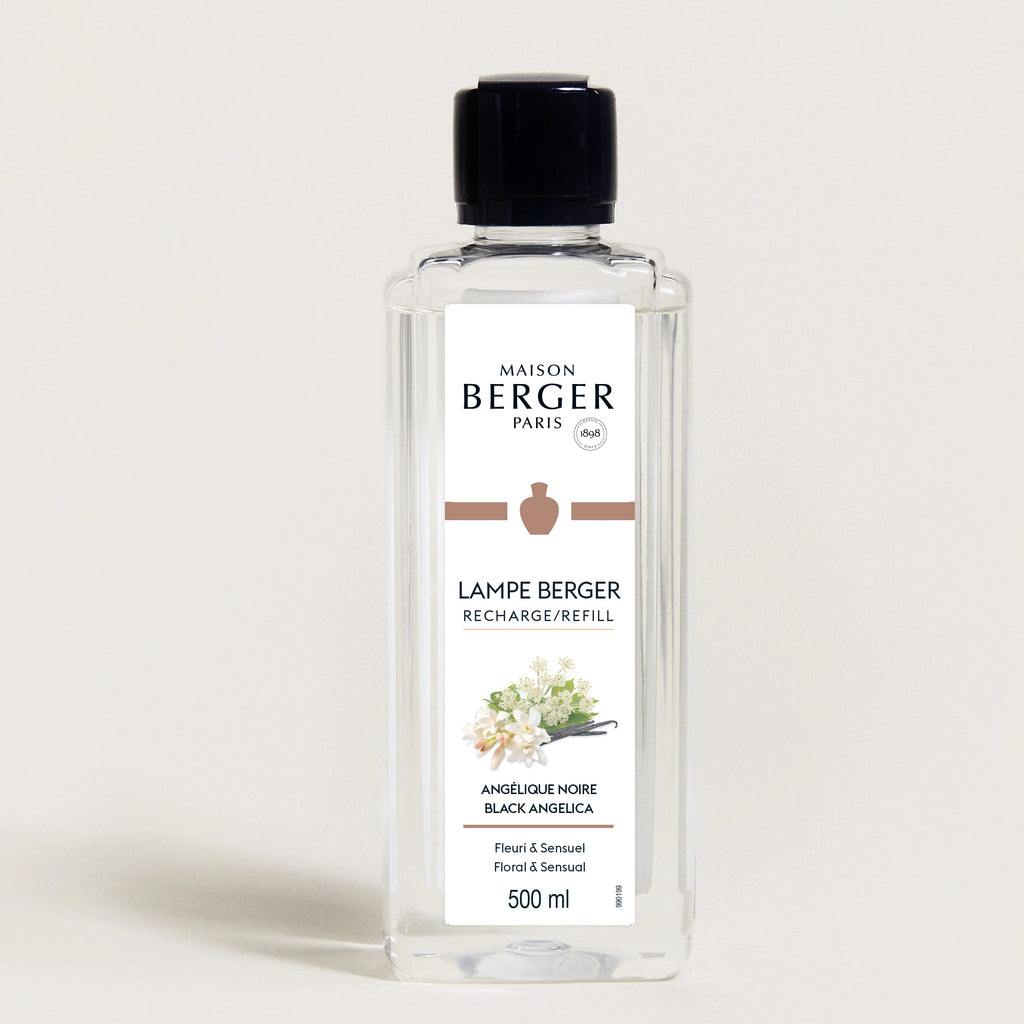 Black Angelica Lamp Refill - Maison Berger Paris