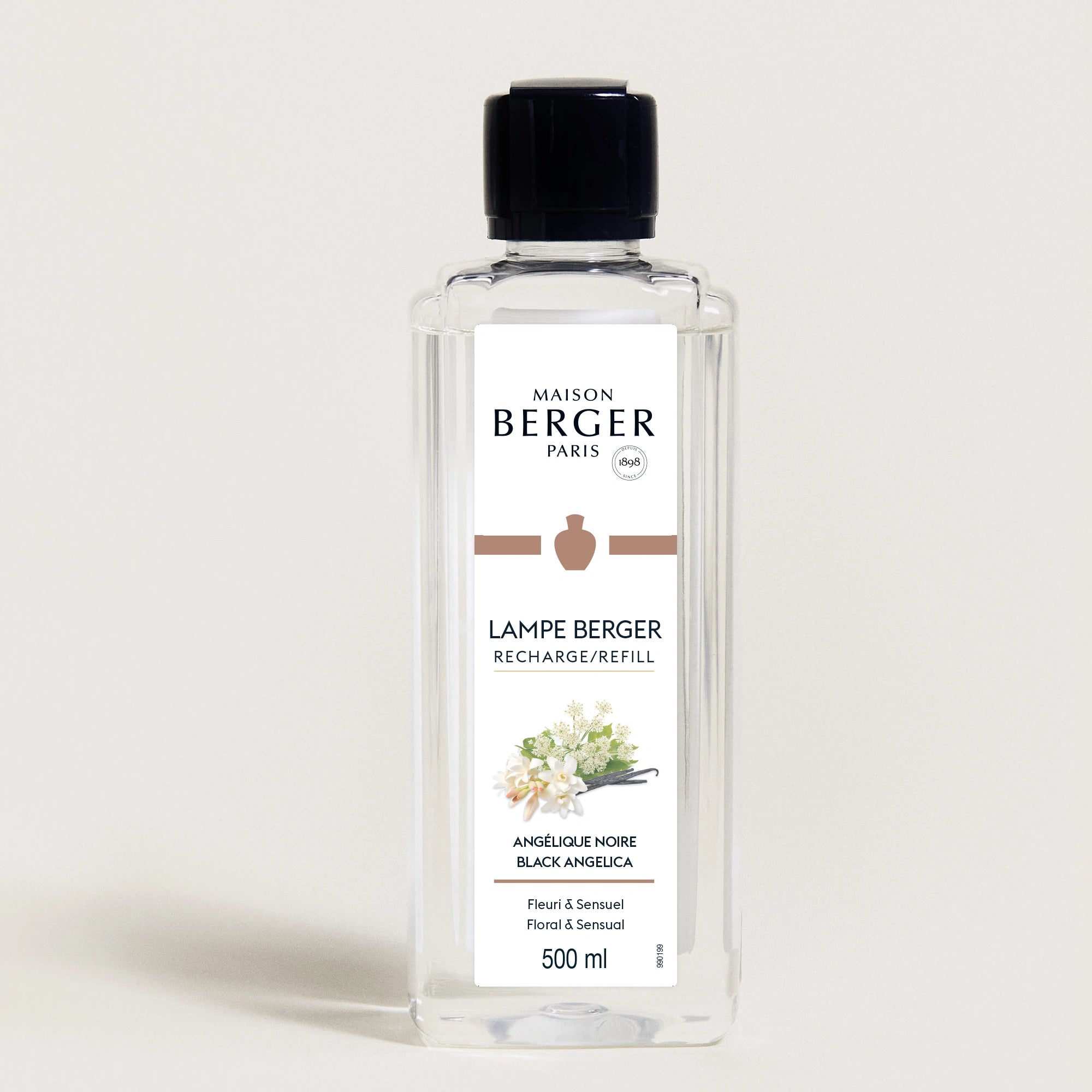 Black Angelica Lamp Refill - Maison Berger Paris